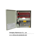 CCTV Power Supply Box 18 Ch 12VDC 10Amp 18 Ch CCTV Power Distribution Box Supplier